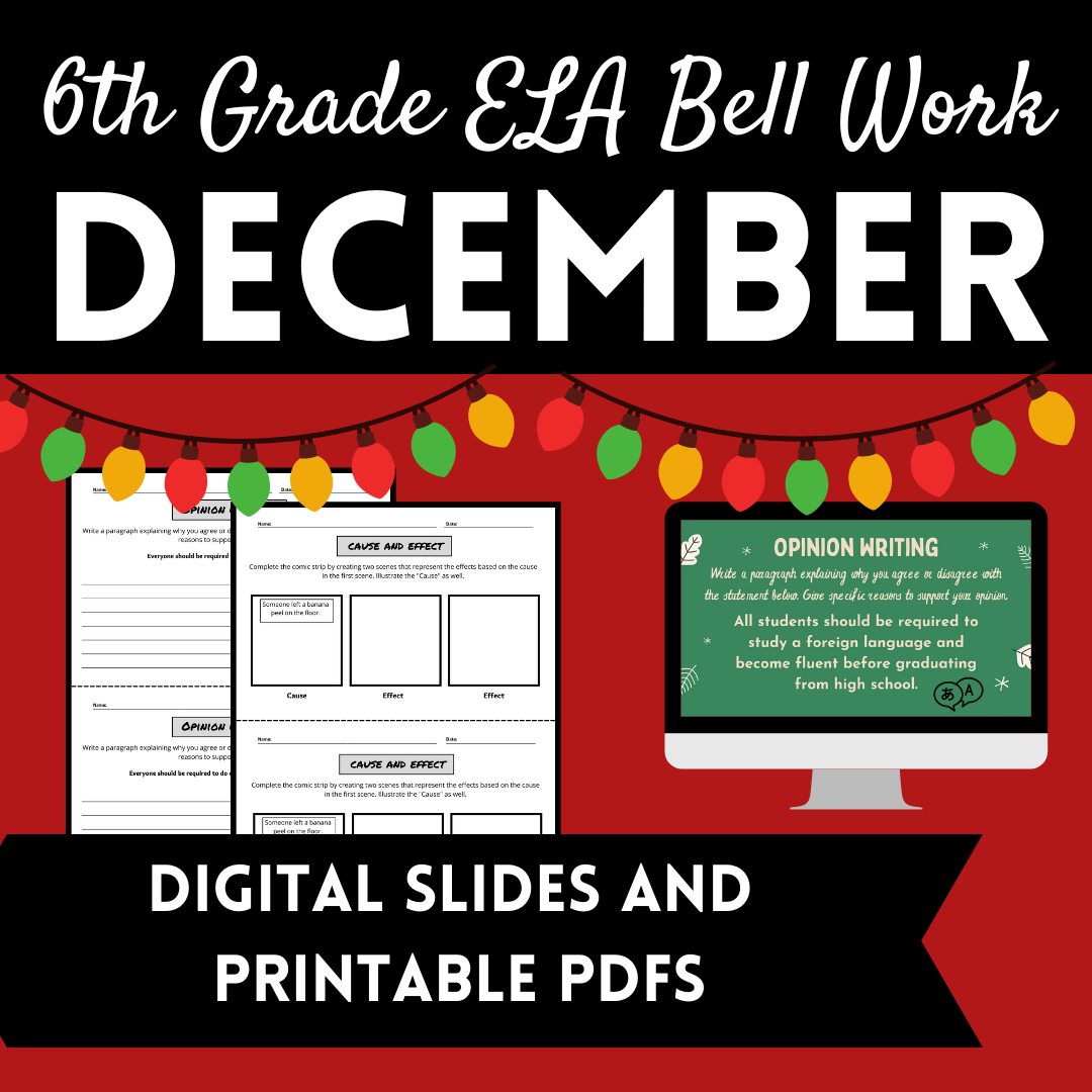 6th-grade-ela-bell-work-4 – Unraveled Teacher